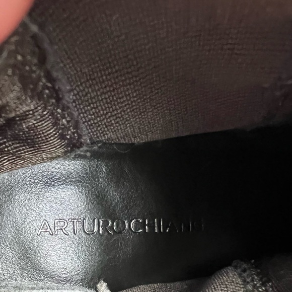 Arturo Chiang Viana Harness Upper Brown Ankle Booties Size 6 - Picture 6 of 8